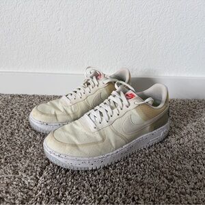 Nike Men's Air Force 1 Low Crater White Orange